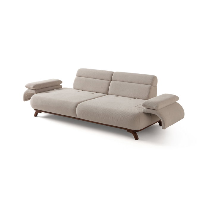 Atelier Del Sofa Bonjo Walnut - Beige